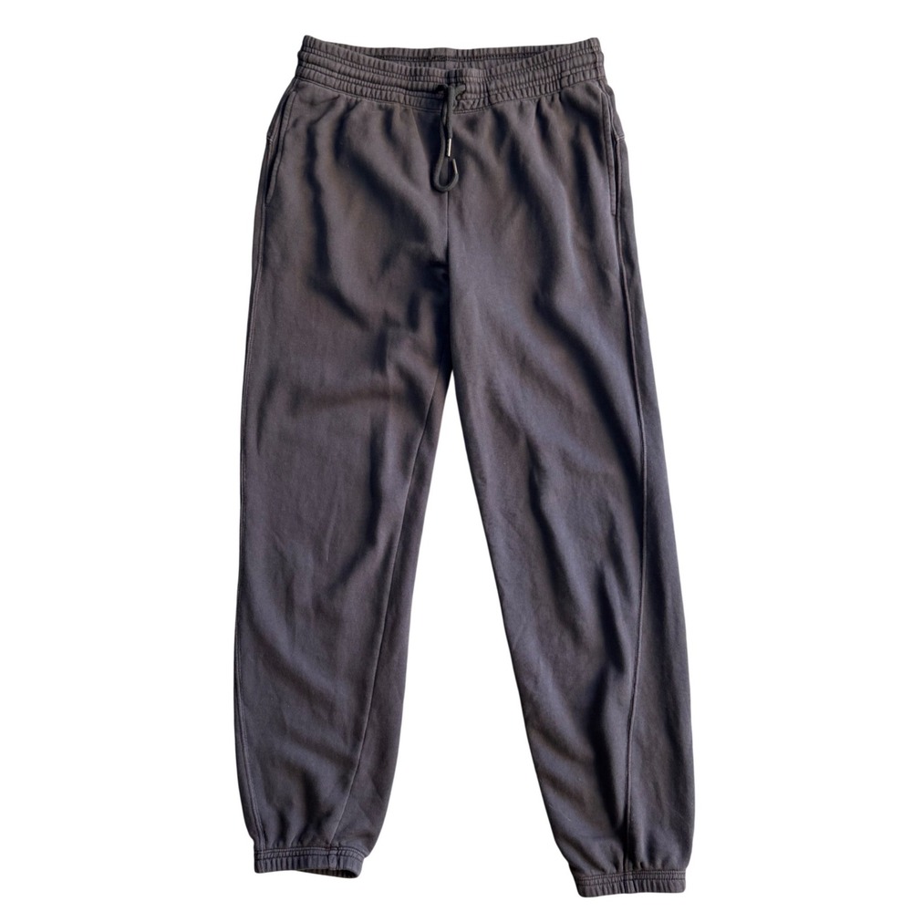 Aerie Women Charcoal Grey Joggers Sweatpants Small Athleisure Relaxed Lou ge